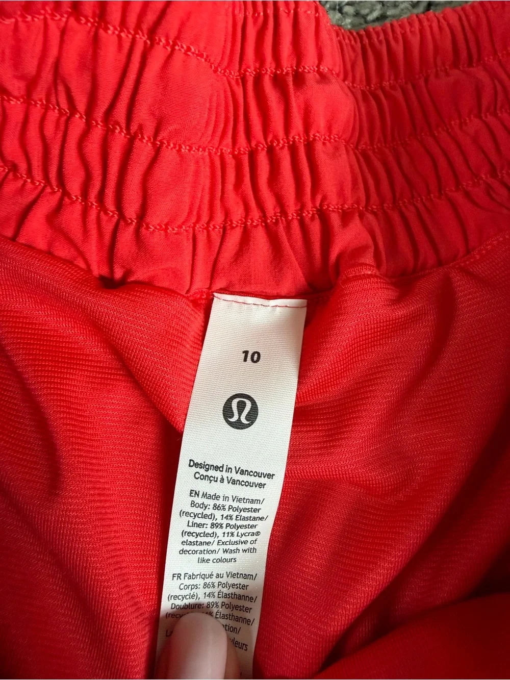 Lululemon Hotty Hot High Rise Short - Picture 2 of 3